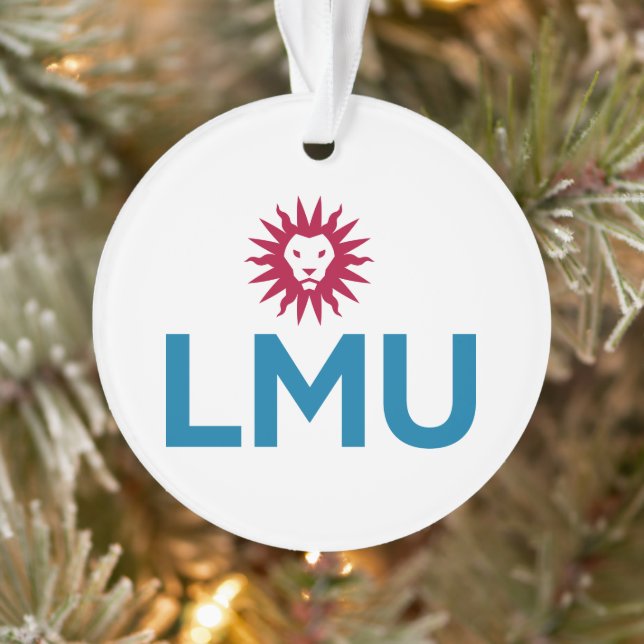Loyola Marymount University Holiday Pattern Ornament (Tree)