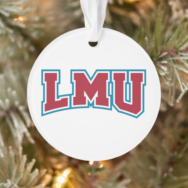 Loyola Marymount University Holiday Pattern Ornament (Tree)