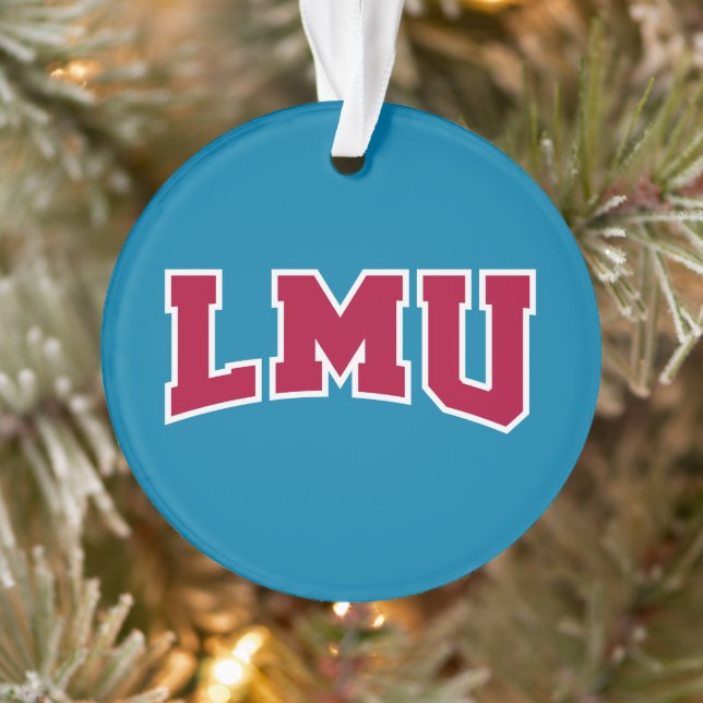 Loyola Marymount University Holiday Pattern Ornament (Tree)