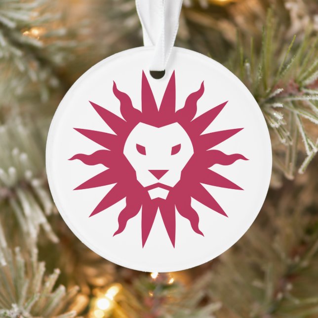 Loyola Marymount University Holiday Pattern Ornament (Tree)