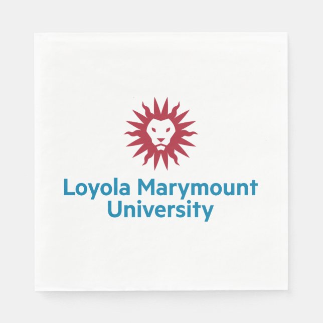 Loyola Marymount University Napkins (Front)
