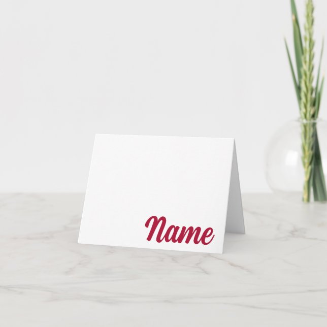 Loyola Marymount University Personalized Card (Front)