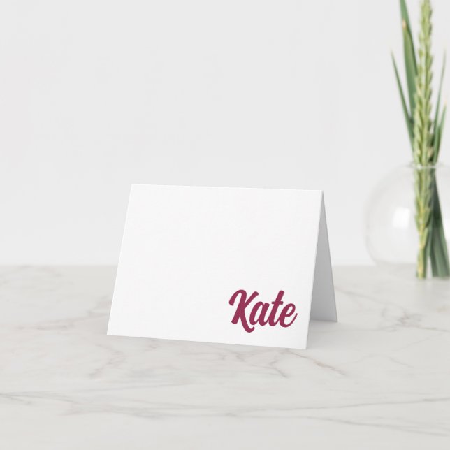 Loyola University Chicago Personalized Note Card (Front)