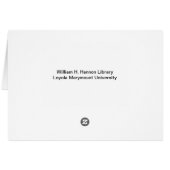 Loyola University of Los Angeles (ca. 1968) (Back Horizontal)