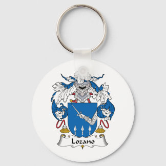 Lozano Family Crest Keychain