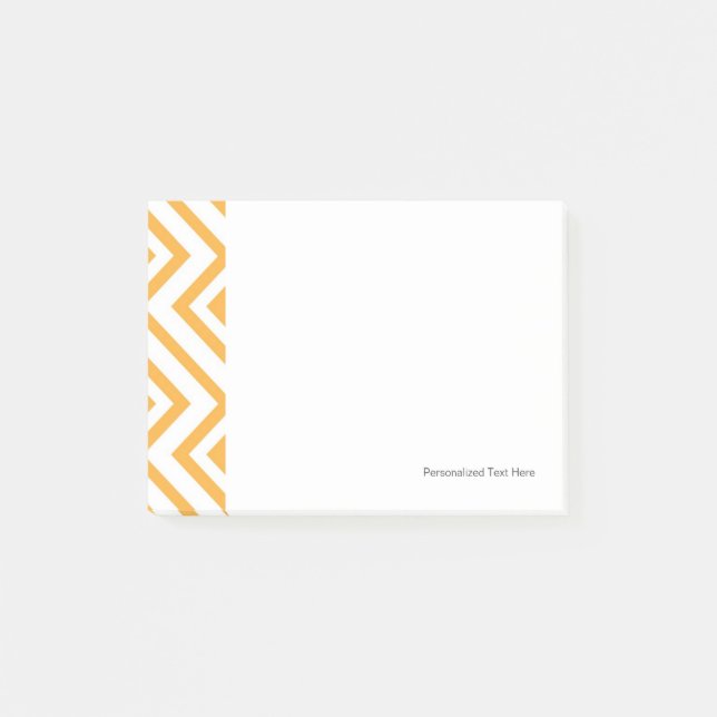Lozenge shaped geometric pattern post-it notes (Front)
