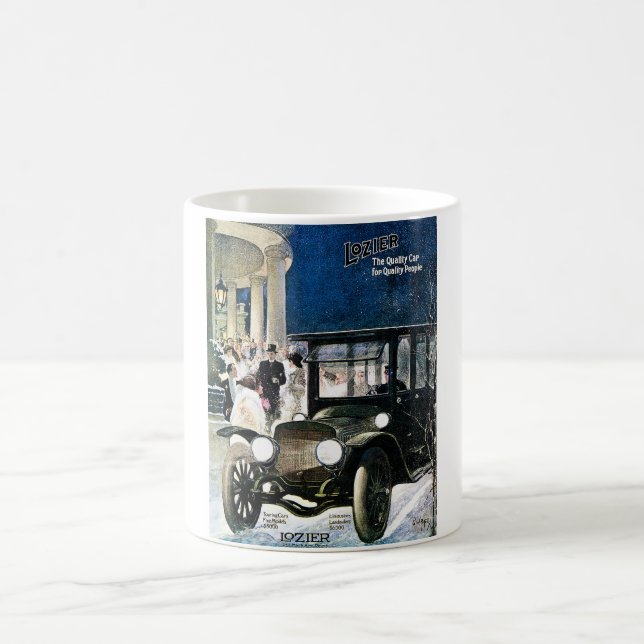 Lozier The Quality Car for Quality People - 1912 Coffee Mug (Center)