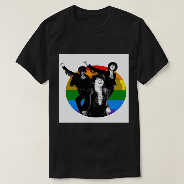 LP Laura Pergolizzi Lost On You Black and White Cl T-Shirt (Design Front)