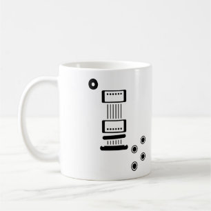 LP-style electric guitar icon Coffee Mug