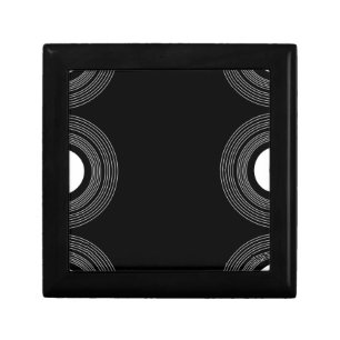 Lp vinyl on black gift box