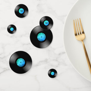 LP Vinyl Record Personalized Confetti