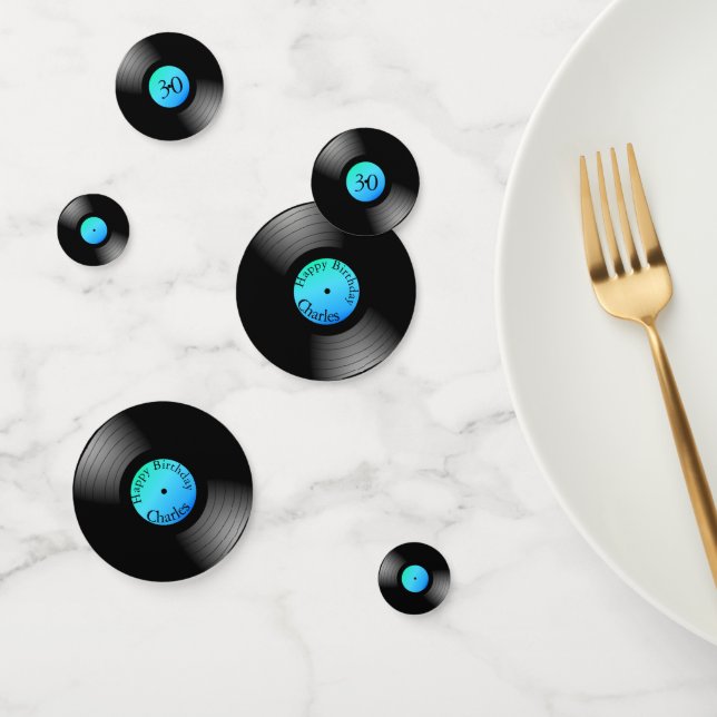 LP Vinyl Record Personalized Confetti (Group)