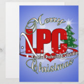 LPC CHRISTMAS  Licensed Professional Counselor (Front/Back)