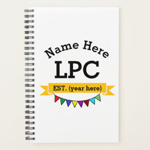 LPC Gift Licensed Professional Counselor Planner
