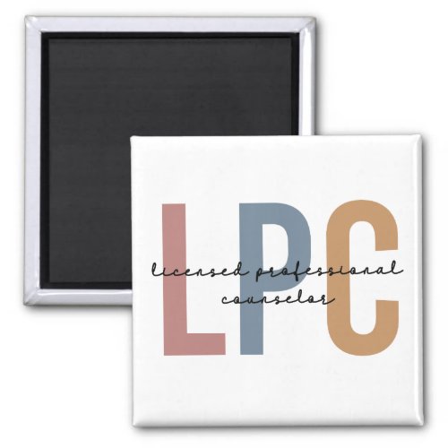 LPC Licensed Professional Counselor Magnet