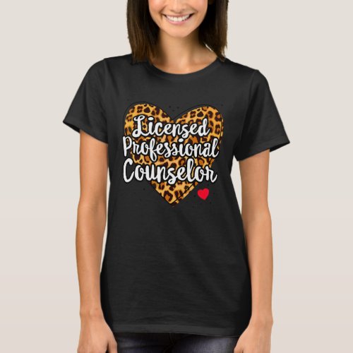 Lpc Licensed Professional Counselor School Counsel T_Shirt