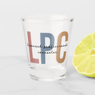 LPC Licensed Professional Counselor Shot Glass