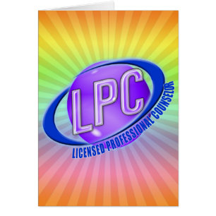 LPC SWOOSH LOGO LICENSED PROFESSIONAL COUNSELOR CARDS