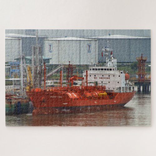 LPG tanker ship Orchid Coral Jigsaw Puzzle