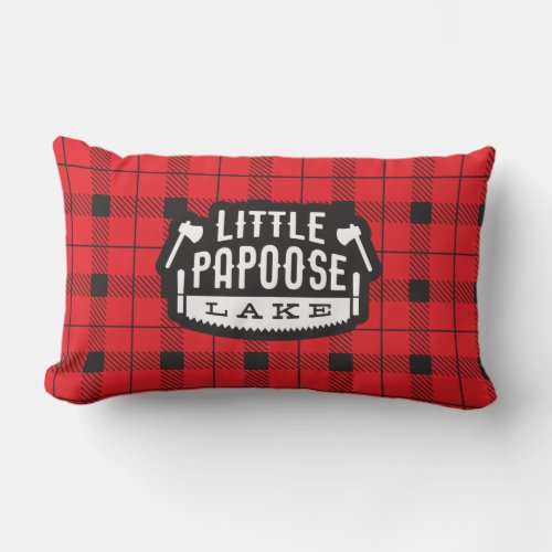 LPL_Axe Design_Buffalo Plaid_Throw Pillow