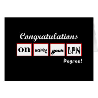 Lpn Congratulations Gifts on Zazzle