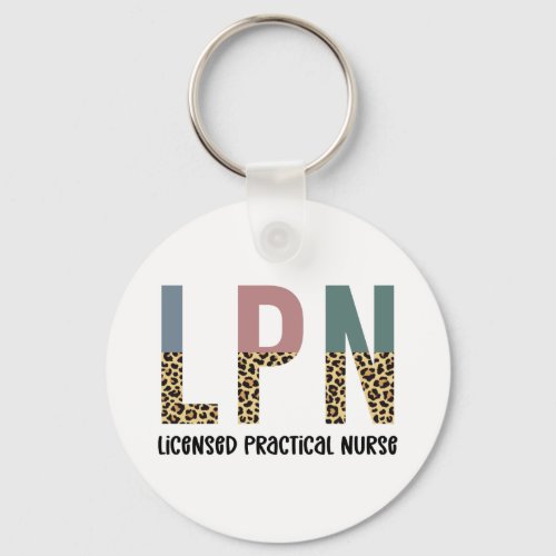 LPN Licensed Practical Nurse LPN Graduation Gift Keychain