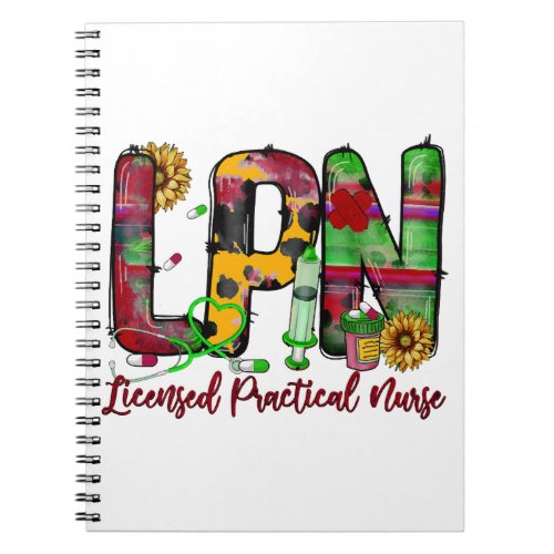 LPN Licensed Practical Nurse Notebook