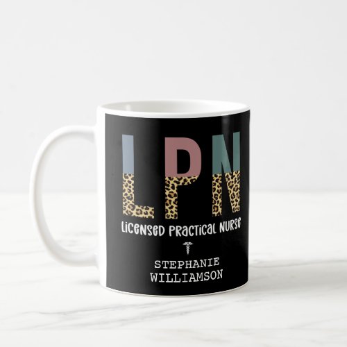 LPN Licensed Practical Nurse Personalized Coffee Mug