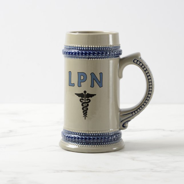 LPN Medical Beer Stein (Right)