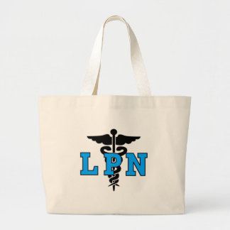 LPN Medical Symbol Large Tote Bag