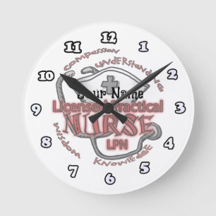 LPN Nurse Axiom Round Clock