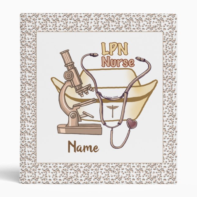 LPN Nurse  binder (Front)