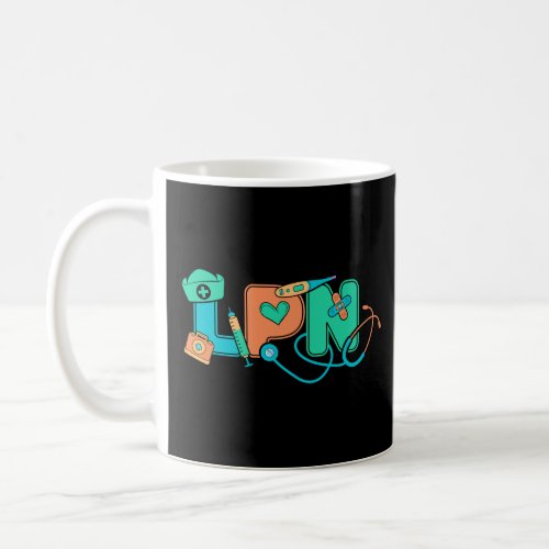 LPN Nurse Licensed Practical Nursing Student Gradu Coffee Mug