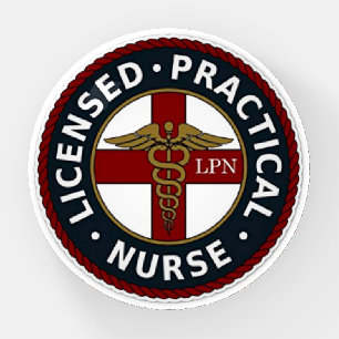 LPN Nurse Paperweight