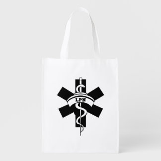 LPN Nurses Reusable Grocery Bag