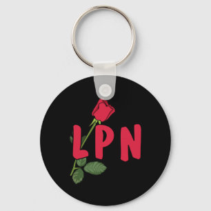 LPN Rose Keychain