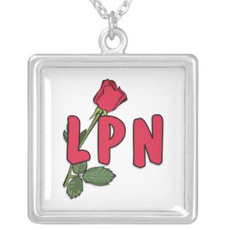 LPN Rose necklace