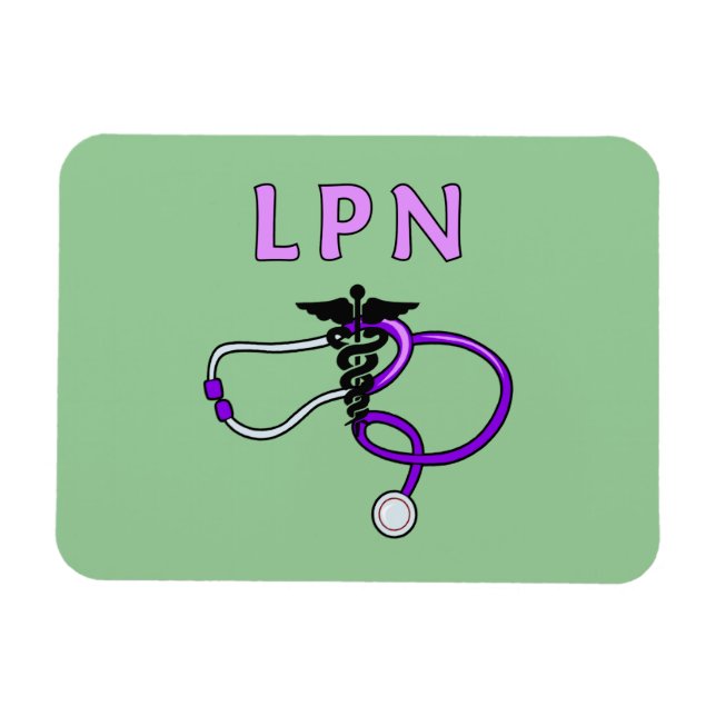 LPN Stethoscope Magnet (Horizontal)