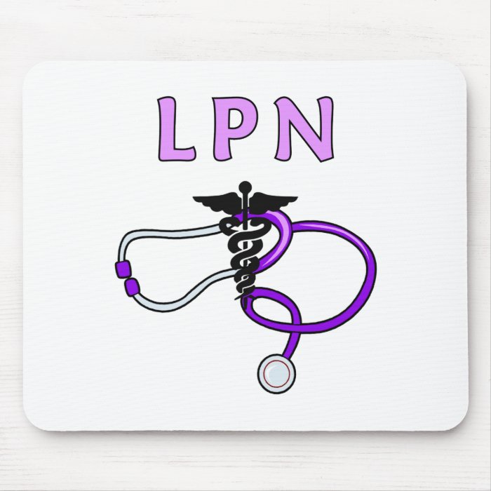 LPN Stethoscope Mouse Pad