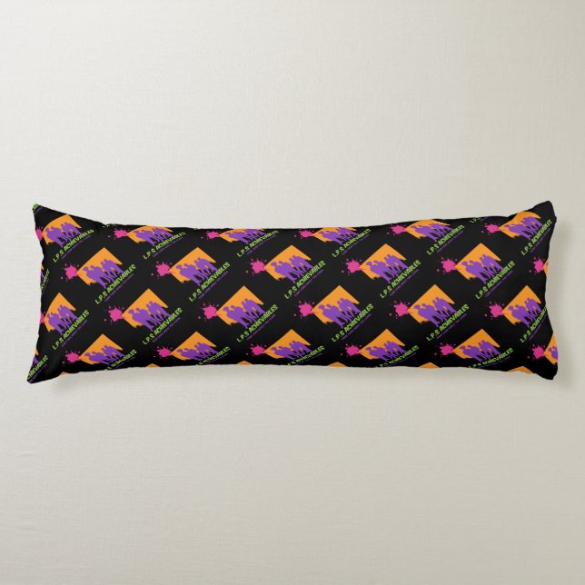 “Lps-Achievables” Theme patterned Body-Pillow Body Pillow (Front)
