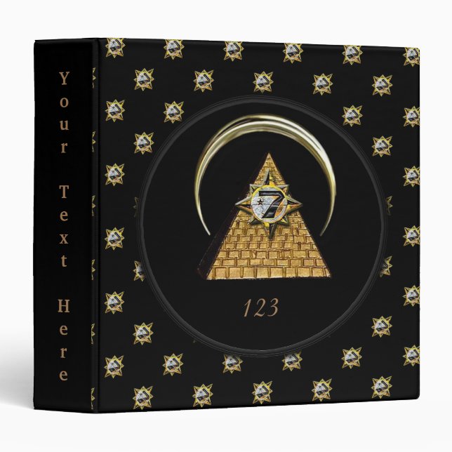 LPTFJ 3 RING BINDER (Front/Spine)