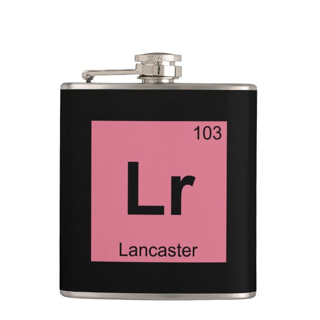 Lr - Lancaster Pennsylvania Chemistry Symbol Flask (Front)