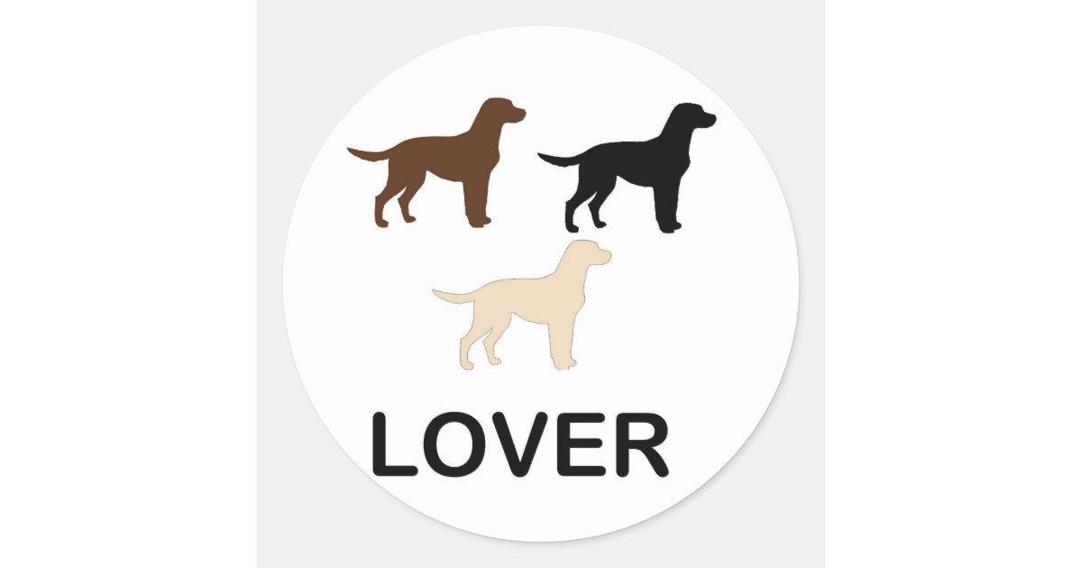 LR lover all colors silhouette Classic Round Sticker | Zazzle