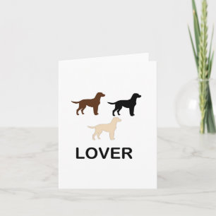 LR lover all colors silhouettes Card