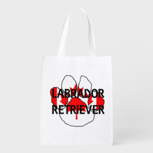 LR name flg paw Grocery Bag