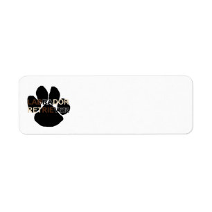 LR name paw Label