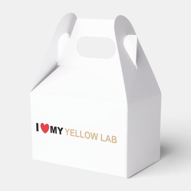LR yellow love Favor Boxes (Front Side)