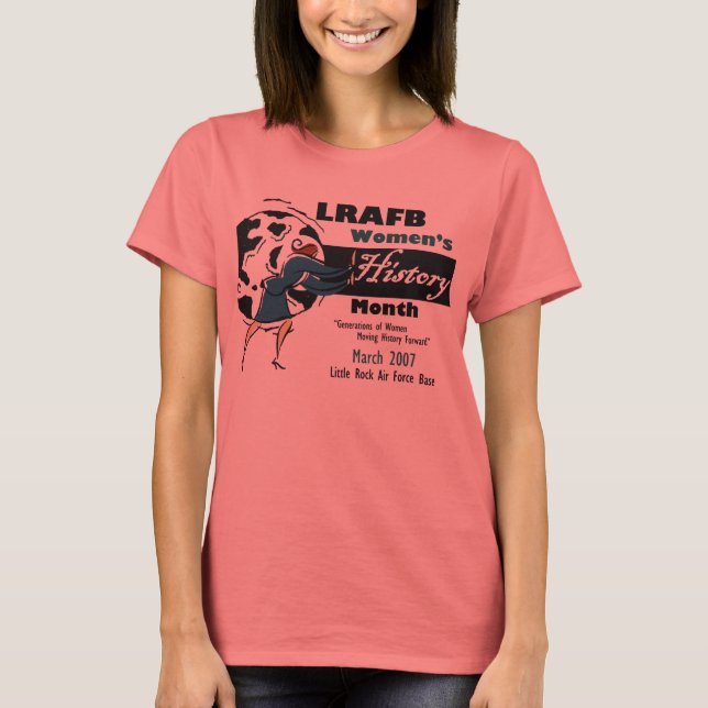 LRAFB Womens History Month 2007 T-Shirt (Front)