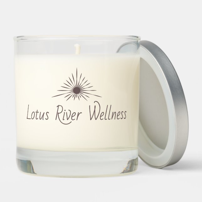 LRW Sun Logo Brand Scented Candle (Lid)