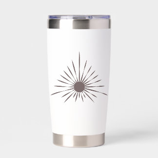 LRW Sun Logo White Insulated Tumbler